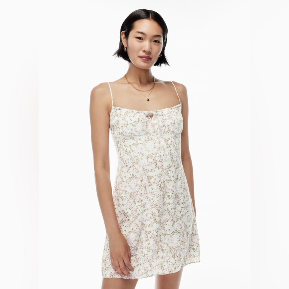 Wilfred Floral Bellow Mini Dress